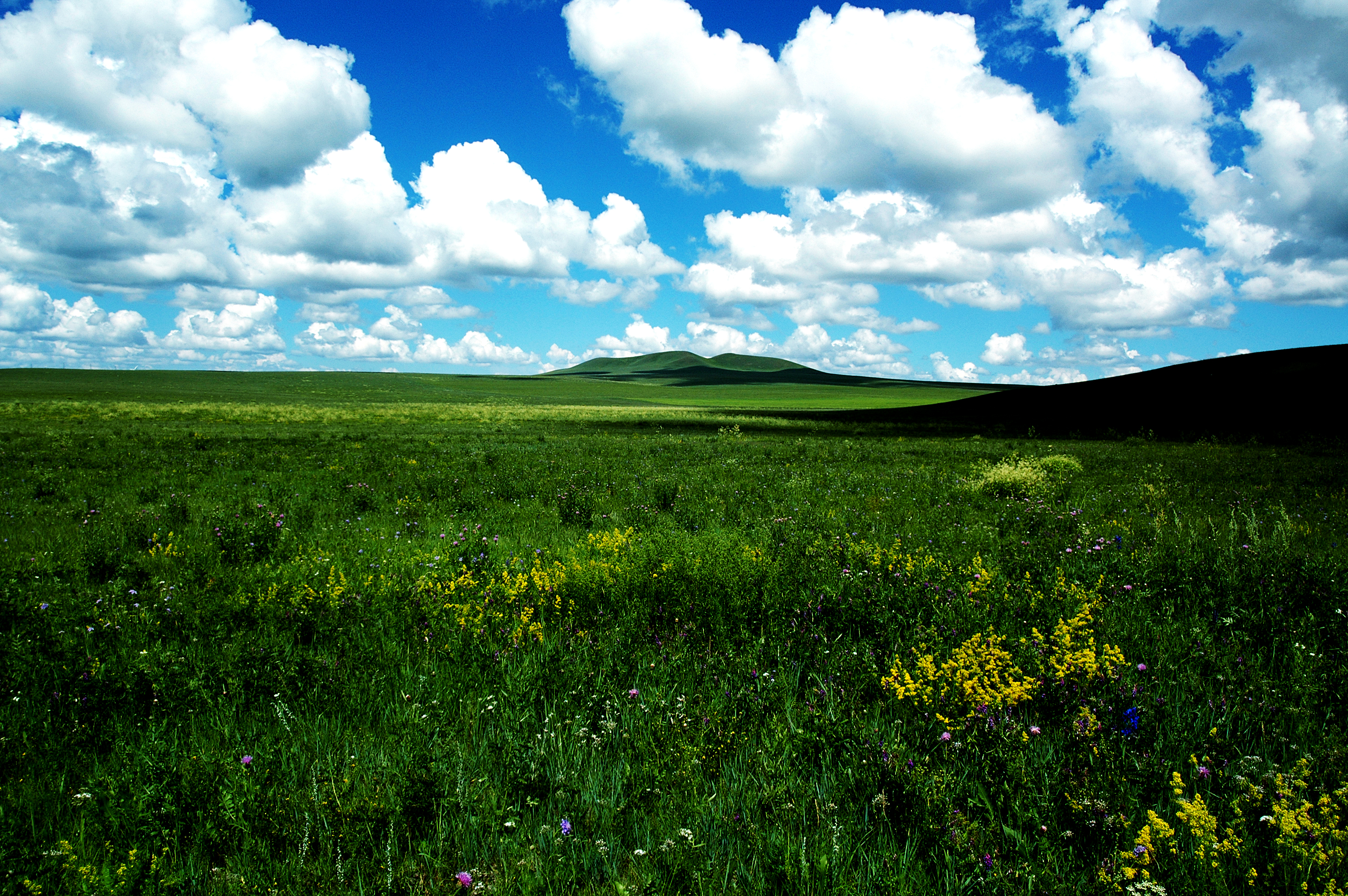 锡林郭勒草原火山国家地质公园远景