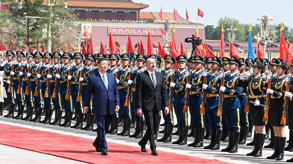 习近平同阿塞拜疆总统阿利耶夫会谈